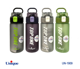 بطری آب پلاستیکی 600 میلی لیتر یونیک مدل UN-1909