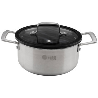 قابلمه استیل MGS طرح کف لیزری مدل PS3122 سایز 24